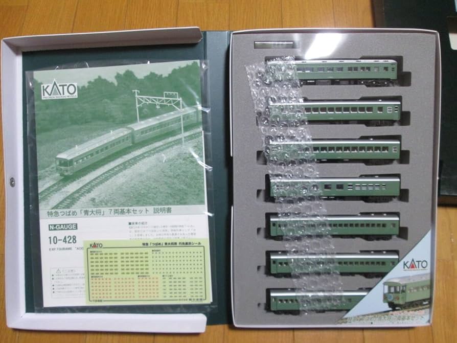 Amazon.co.jp: KATO 10-428 特急つばめ 青大将 7両基本セット 3048