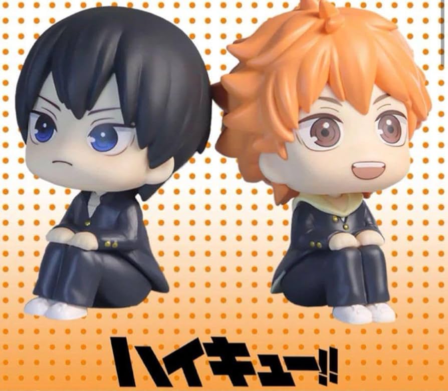Amazon.co.jp: ハイキュー 日向翔陽×影山飛雄 フィギュア かわいい る