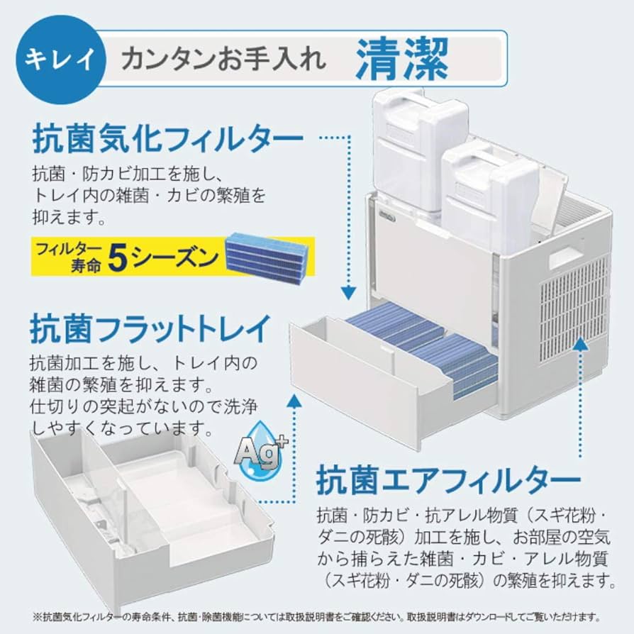 Amazon.co.jp: ダイニチ (Dainichi) 加湿器 ハイブリッド式(木造和室25