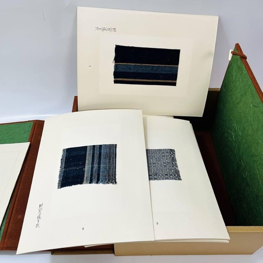 浦野理一時代裂縞百撰文化出版局限定着物生地古布古裂