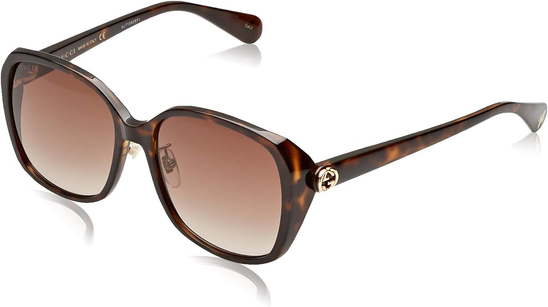 Amazon | グッチ サングラス GUCCI GG0371SK 002 57サイズ 国内正規品