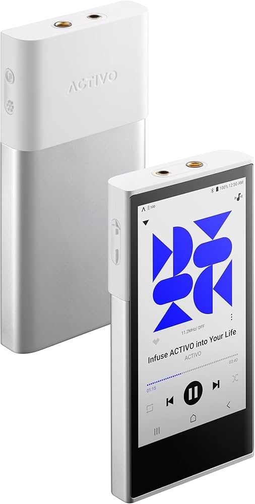 Amazon.co.jp: ACTIVO P1 Whisper White [ハイレゾプレーヤー