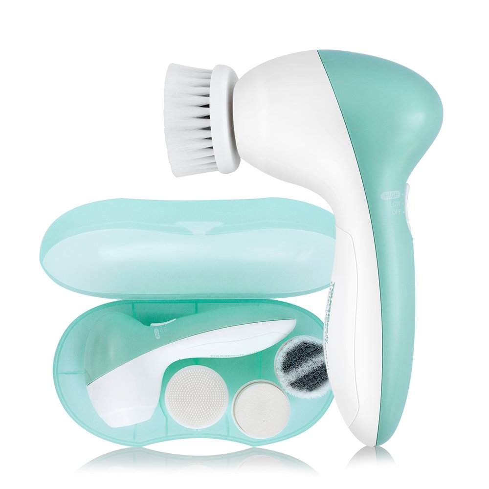 Amazon.com: Facial Cleansing Brush for Women, 3-in-1 Face Cleanser