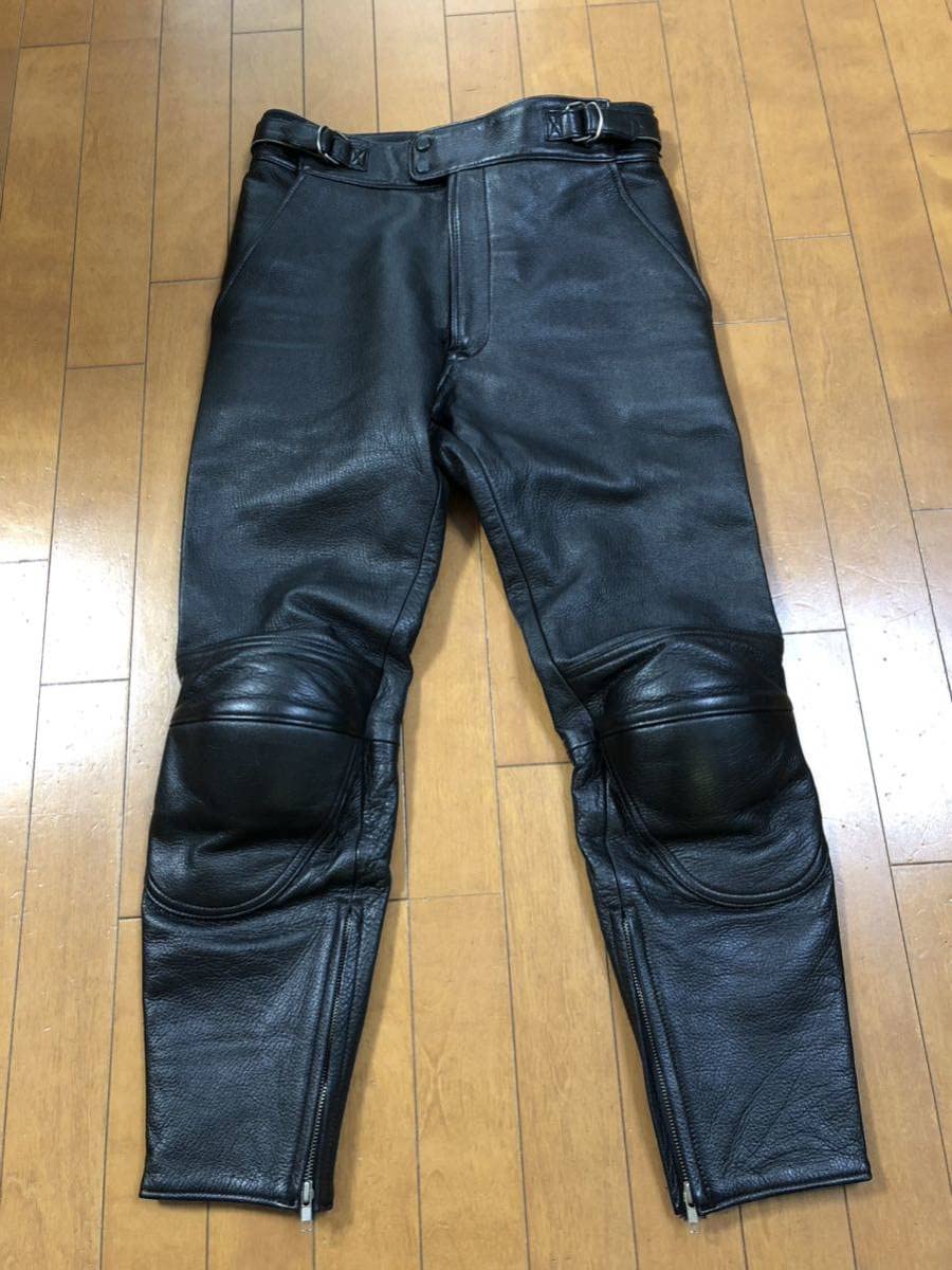 Amazon.co.jp: クシタニレザーパンツ 革パンツ ライディングパンツ