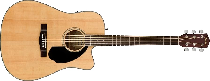 Amazon | Fender エレキアコースティックギター CD-60SCE, Natural