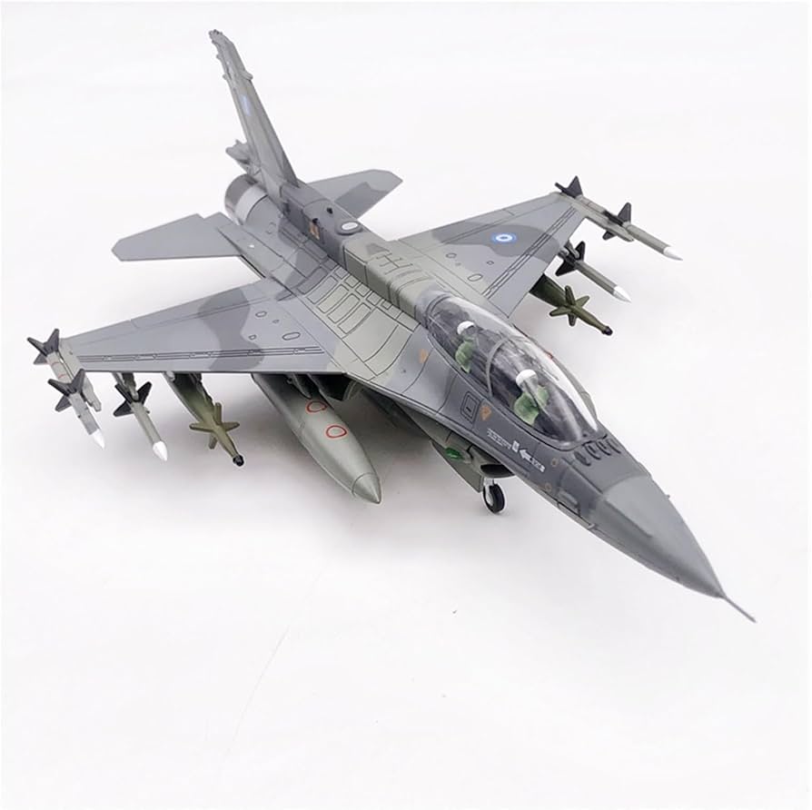Amazon.co.jp: 航空機 ダイキャスト 1/72 スケール F16 F16D ギリシャ