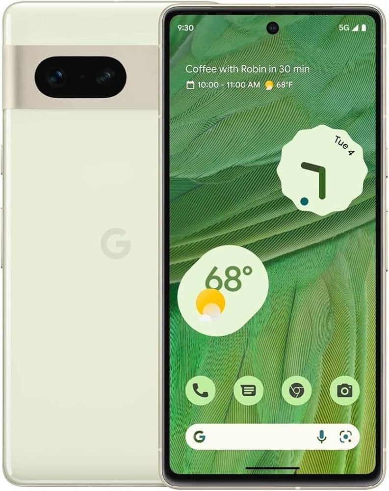 Amazon | 【整備済み品】 Google Pixel 7 G03Z5 128GB Lemongrass SIM