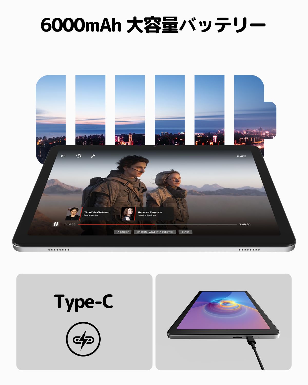 Amazon.co.jp: Plimpton タブレット - 10インチ Wi-Fi6モデル