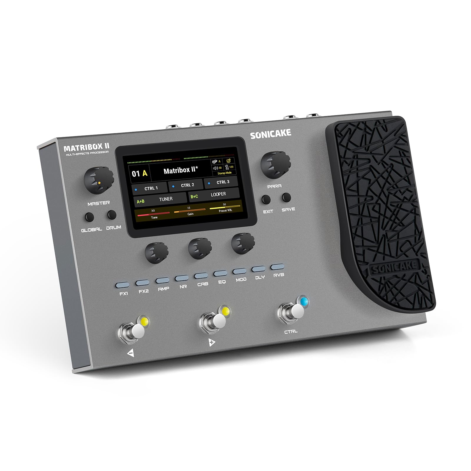 Amazon | SONICAKE マルチエフェクター 200以上のエフェクト内蔵