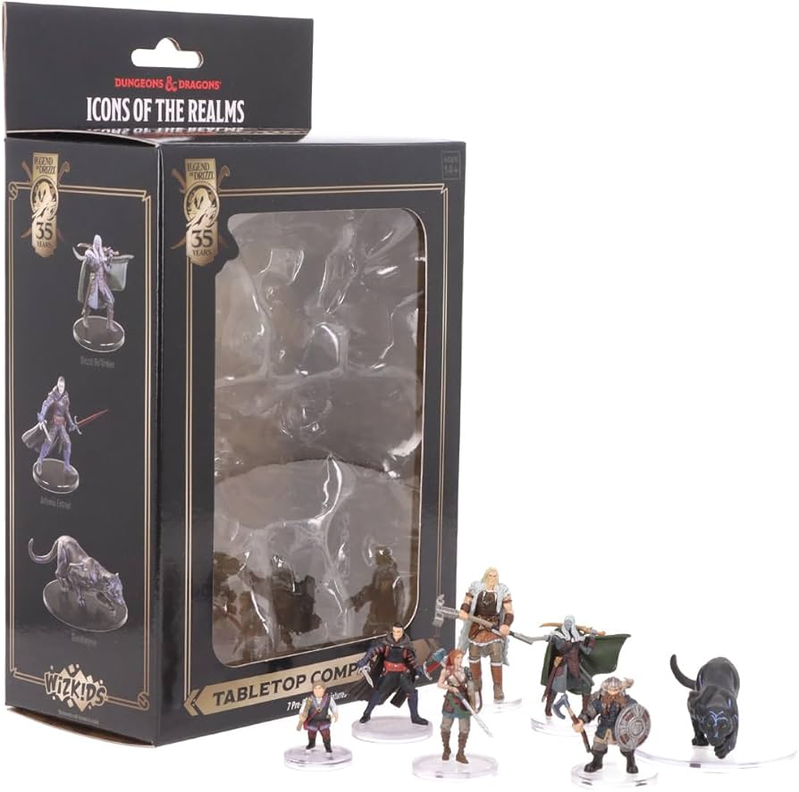 Amazon.co.jp: WizKids D&D The Legend of Drizzt 35th Anniversary