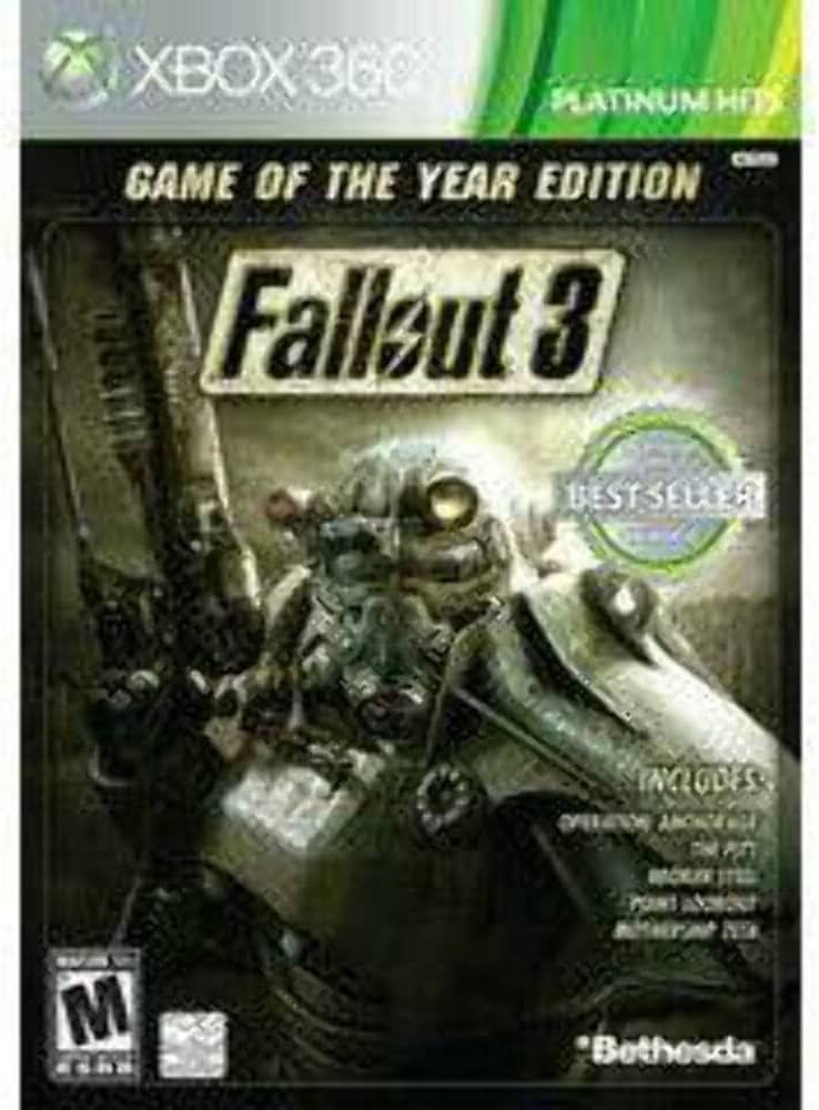 Amazon.com: Fallout 3 - Xbox 360 Game of the Year Edition