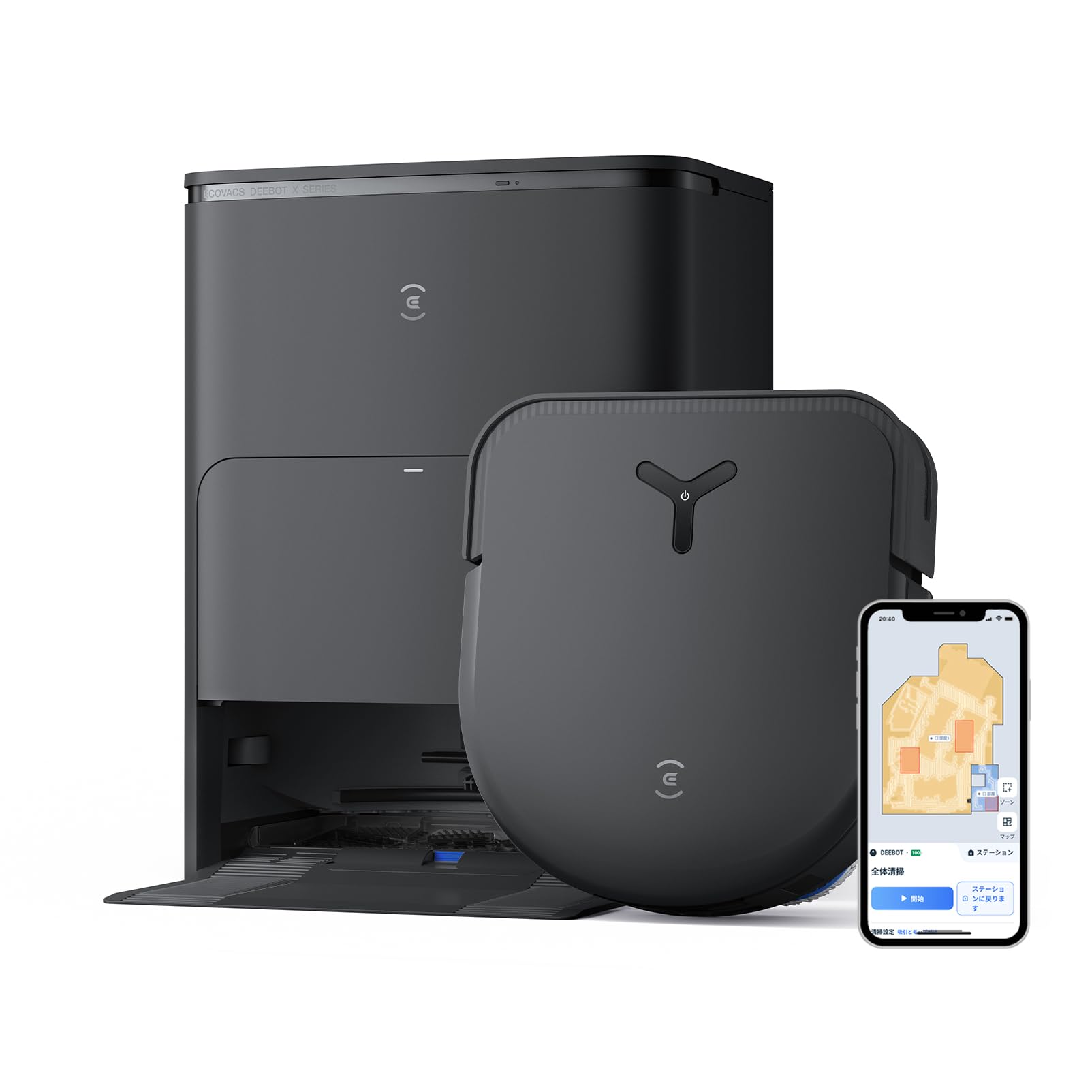 Amazon | ECOVACS(エコバックス) DEEBOT X5 OMNI ロボット掃除機