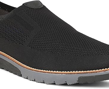 Buy Hush Puppies Men's Expert MT Slipon Black Leather Sneaker