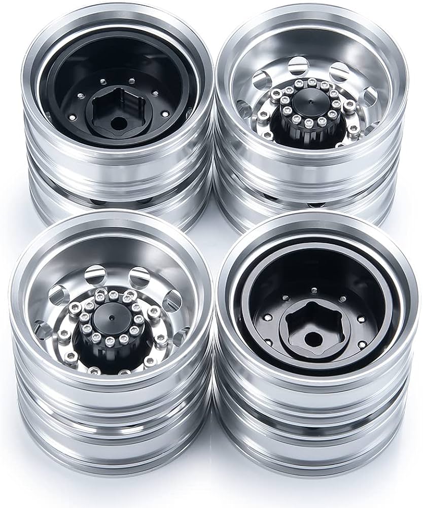 Amazon | 1/14トレーラー RCロッククローラーホイールリム