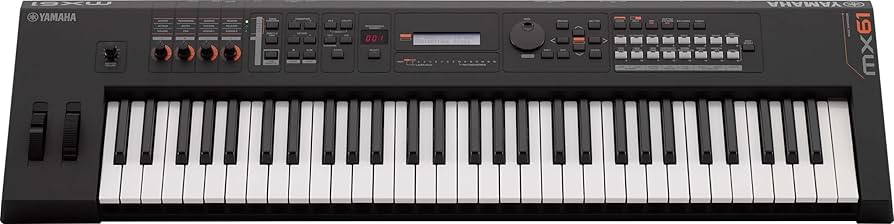 Amazon.com: Yamaha MX61BK Music Production Synthesizer, 61-Key