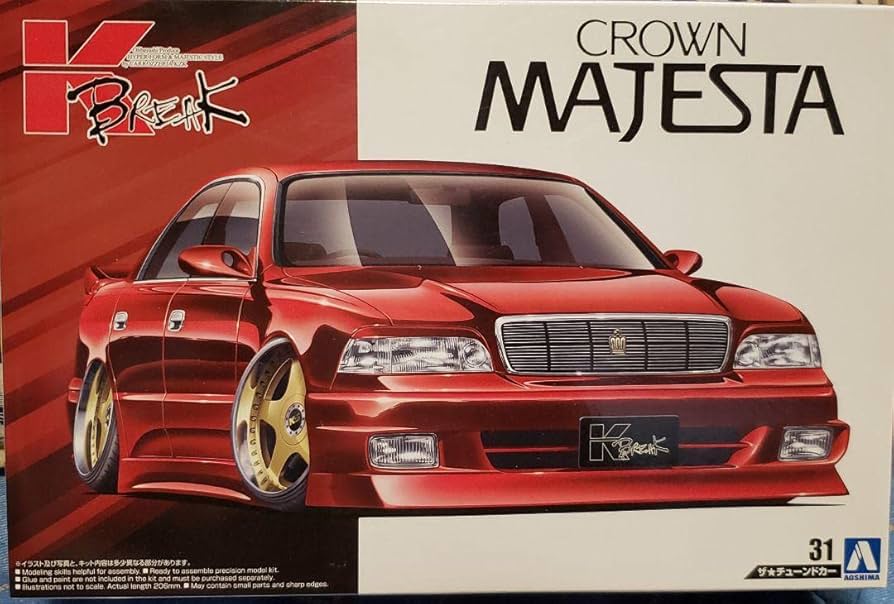 Amazon | アオシマ 1/24 K-BREAK クラウン マジェスタ プラモデル 模型