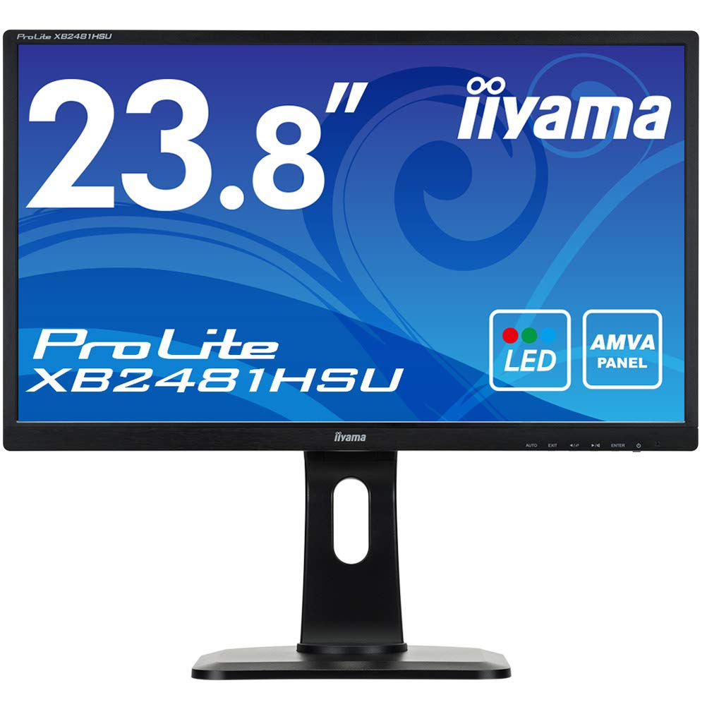 Amazon.co.jp: iiyama モニター ディスプレイ XB2481HSU-B1 (23.8