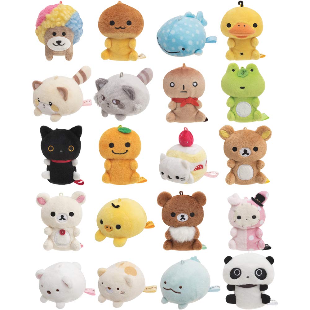 Amazon.co.jp: サンエックス にぎちょこぬいぐるみ 20種類セット : ホビー