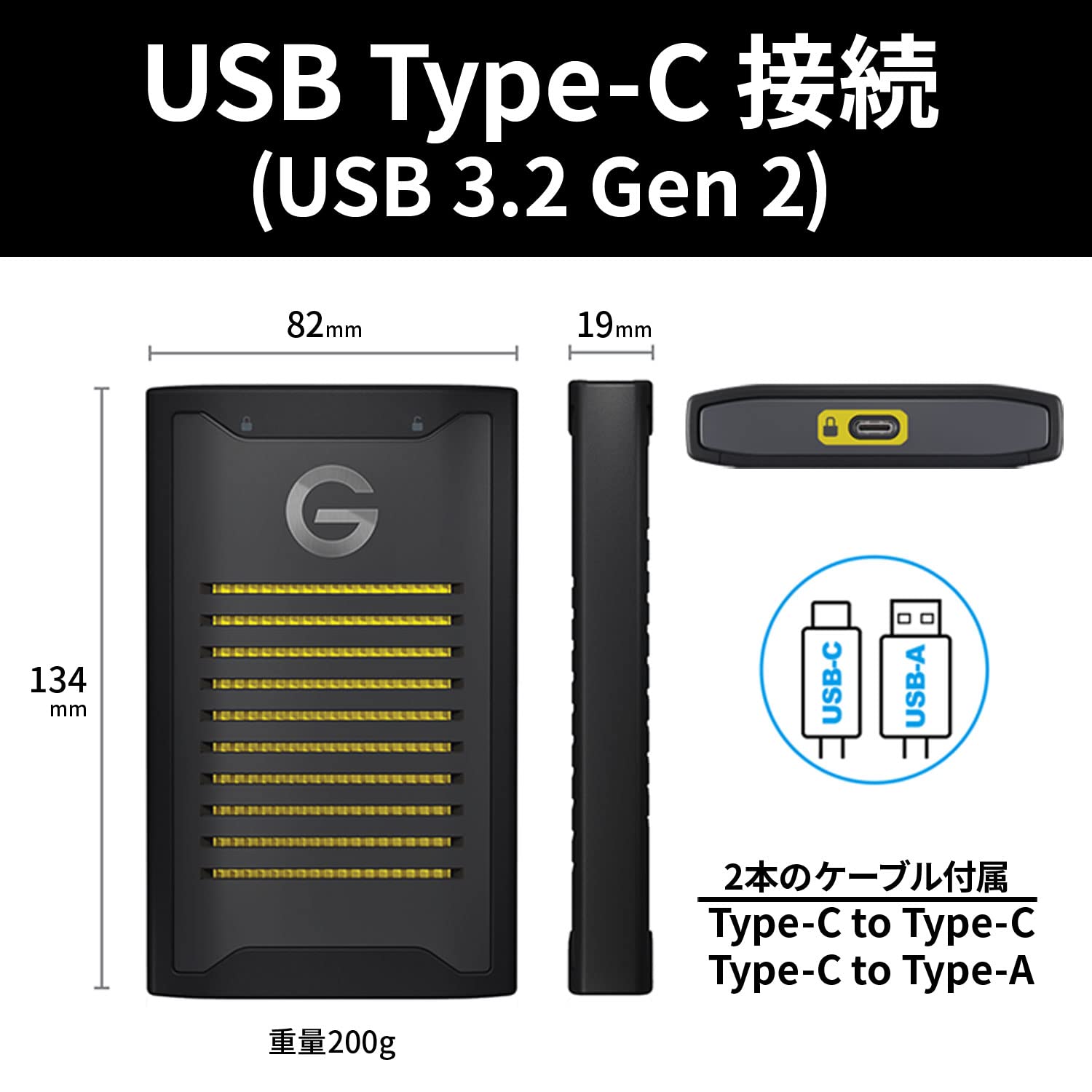 Amazon | サンディスクプロフェッショナル 外付け ポータブルSSD 4TB G