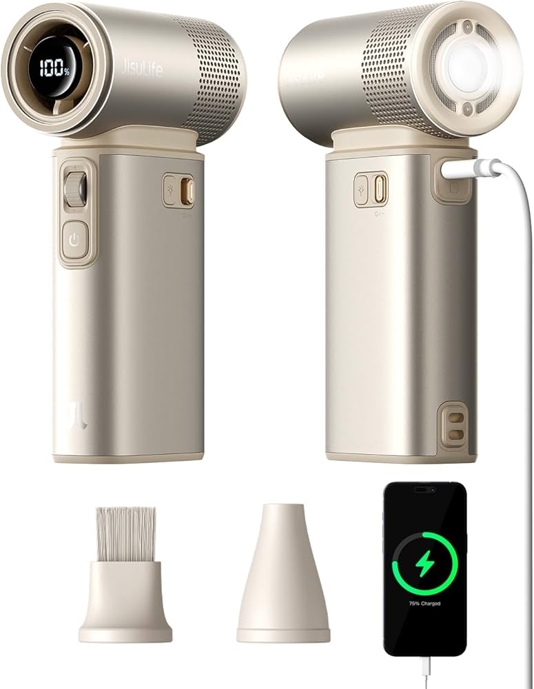 Amazon.com: JISULIFE Portable Handheld Fan Ultra2, 9000mAh Max 25