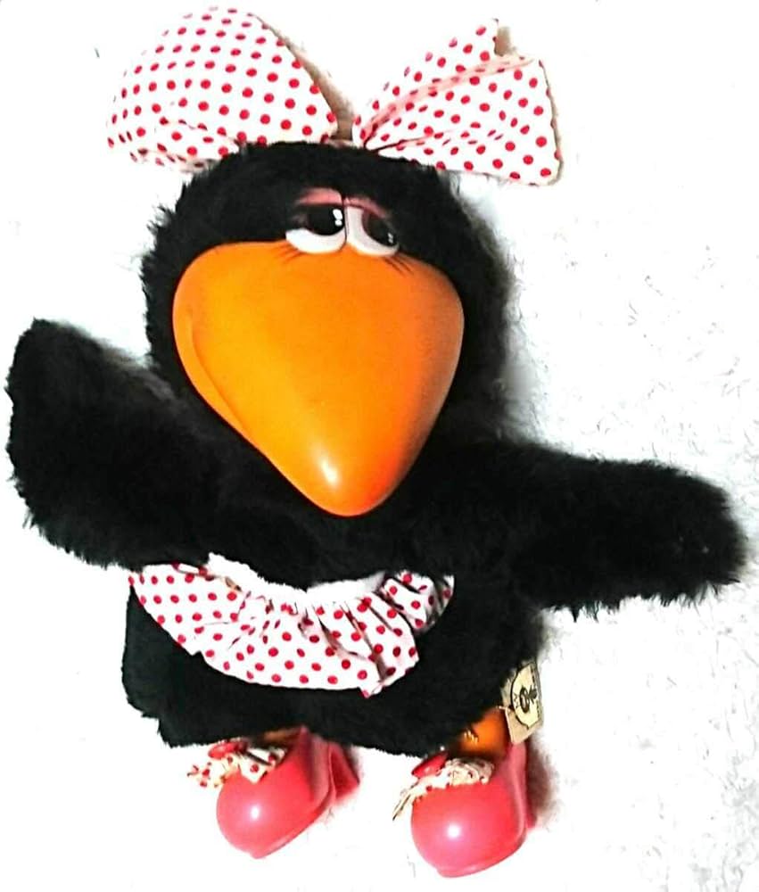 Amazon.co.jp: 70年代 セキグチ いたずらクロッポ カラス 烏 クタクタ