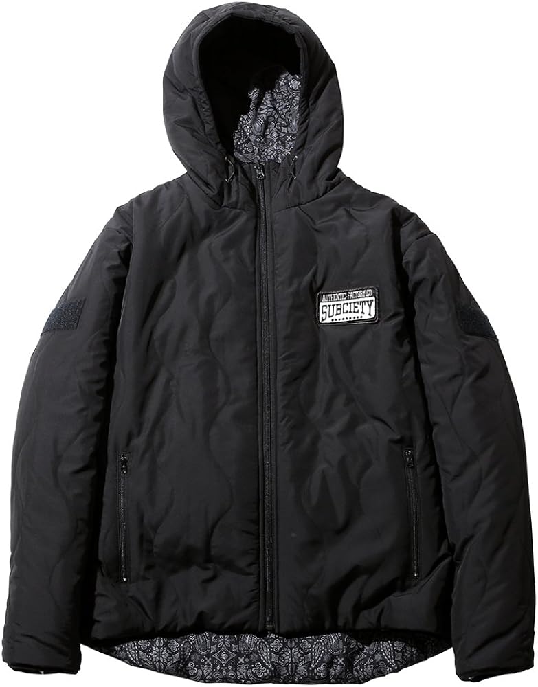 Amazon.co.jp: Subciety Hooded Reversible Jacket（サブサエティ