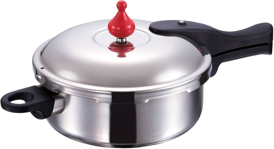 Amazon｜アサヒ軽金属 日本製 圧力鍋 3.0L ゼロ活力なべ M (5.5合炊き