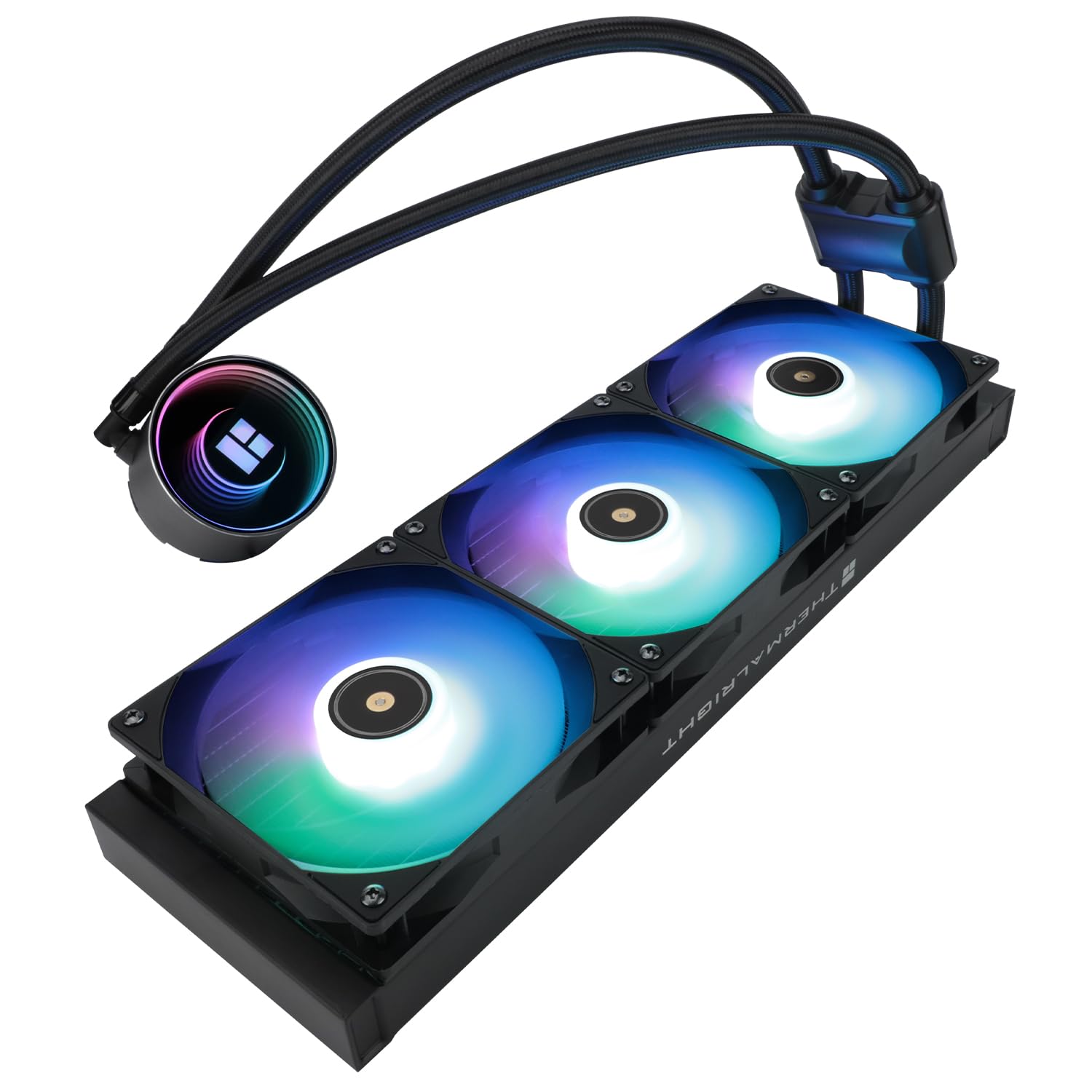 Amazon.co.jp: Thermalright Frozen Notte 360 BLACK ARGB V2 水冷CPU