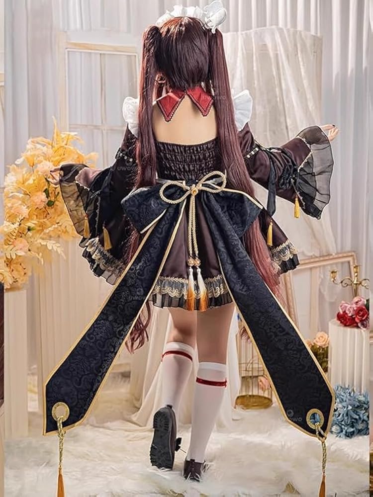 三分妄想1⁄3Delusion原神 Genshin 胡桃-フータオ リメイク版 コスプレ衣装⁄