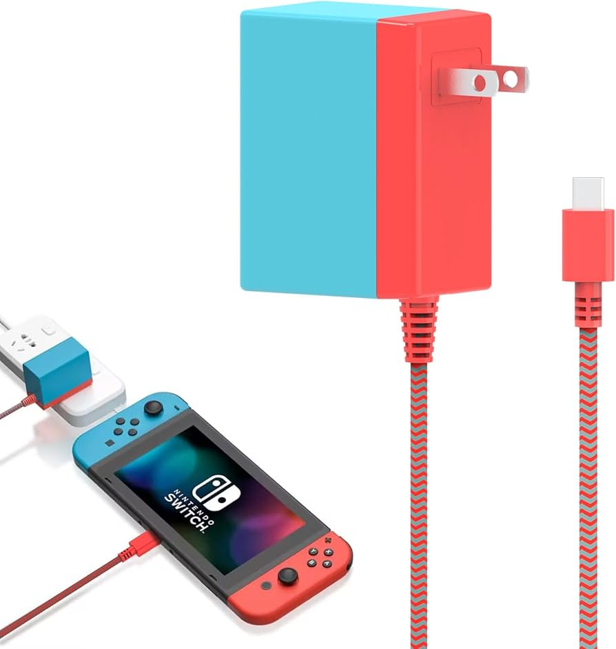 Amazon.com: 39W Compatible with Nintendo Switch Charger, Ac