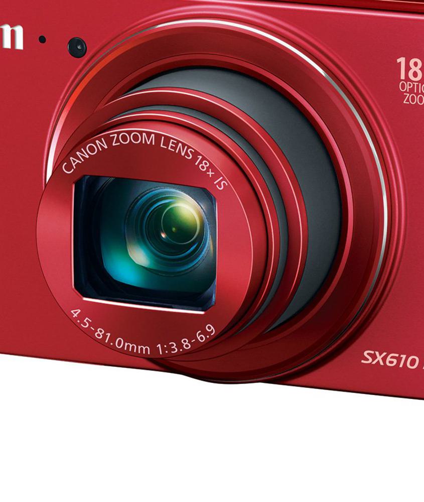 Amazon.com : Canon PowerShot SX610 HS (Red) : Electronics