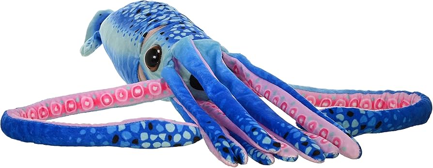 Amazon.co.jp: ワイルドリパブリック ダイオウイカ ぬいぐるみ 深海