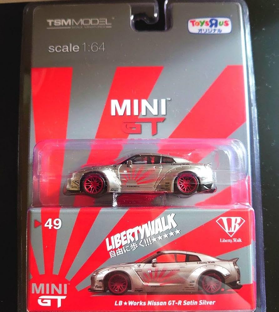 Amazon.co.jp: MINI GT LB R35 トイザらス限定モデル 1/64 : おもちゃ