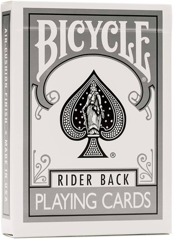 Amazon.co.jp: Bicycle シルバーライダーバック トランプ : おもちゃ