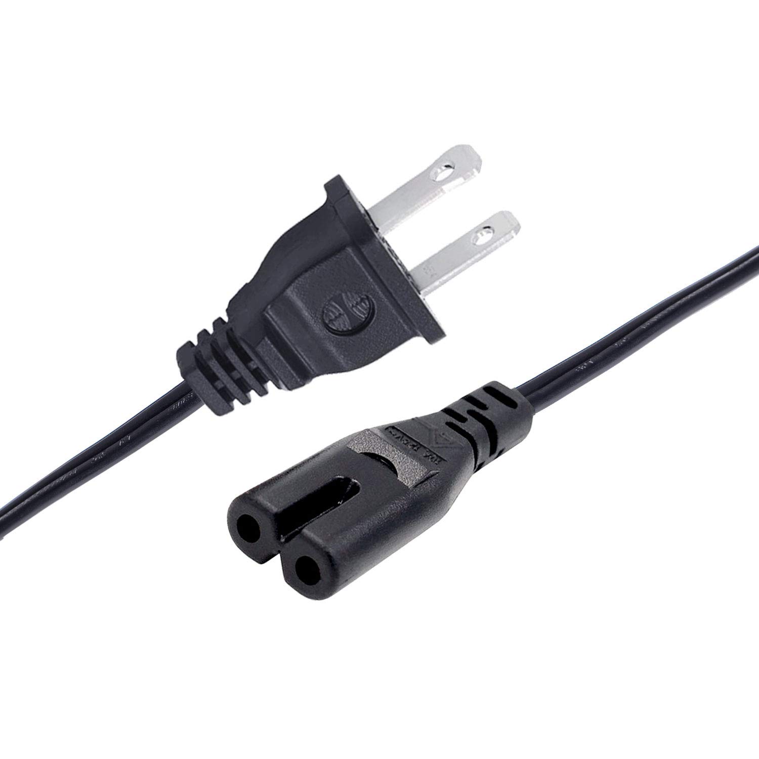 Amazon.com: 2 Prong 8Ft Power Cord for Microsoft Surface Pro 7
