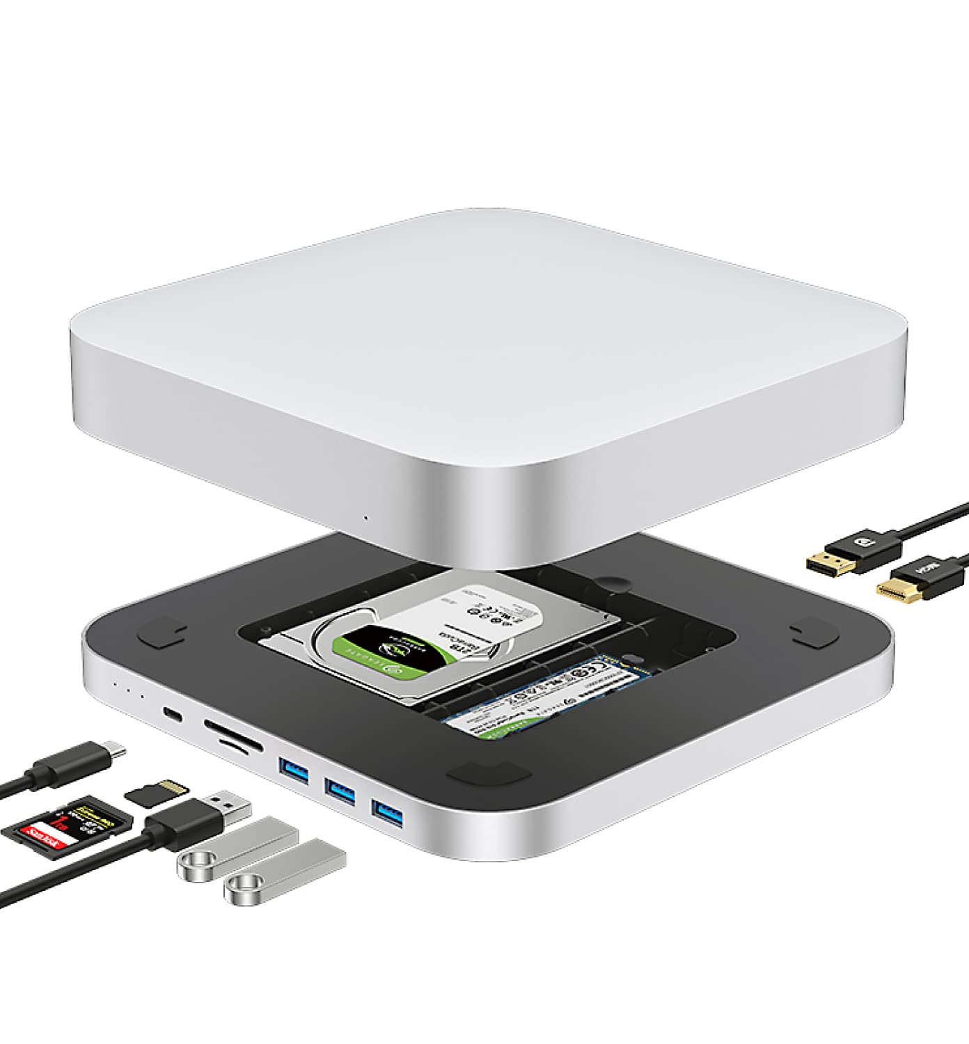 Macデスクトップ Mac mini 2018 SSD:1TB ETH:10Gbps Mac mini、強力な