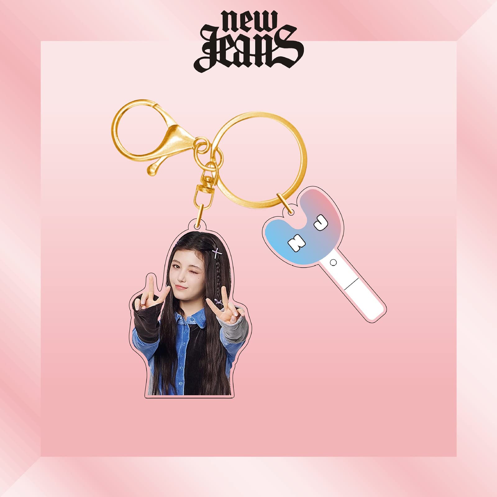 Amazon.co.jp: PANHUI NewJeans アクリルキーホルダー キーホルダー