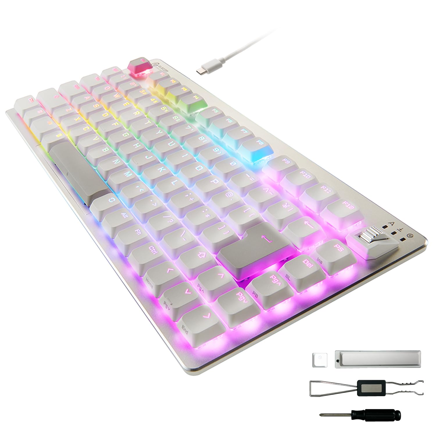 Amazon | エレコム ラピッドトリガー ゲーミングキーボード V custom