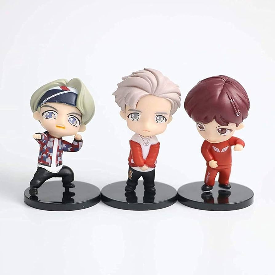 Amazon.co.jp: BTS フィギュア公式 人形 全員セット 高さ約6.3〜7.8cm