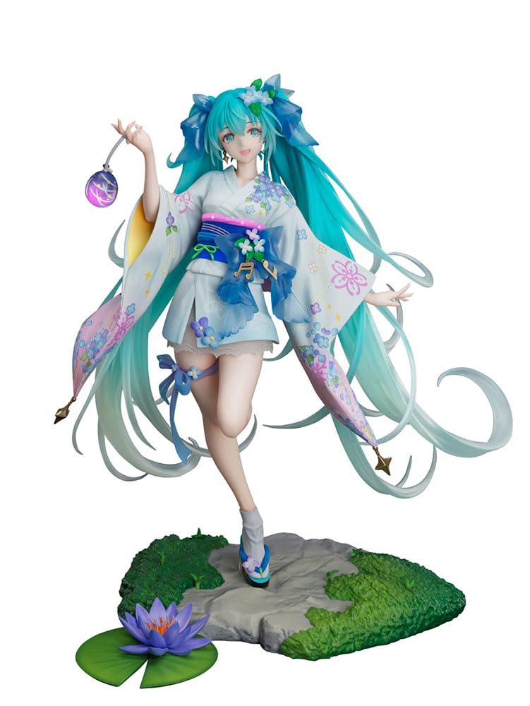 Amazon.co.jp: 初音ミク 夏花火ver. 1/7スケール フィギュア : おもちゃ
