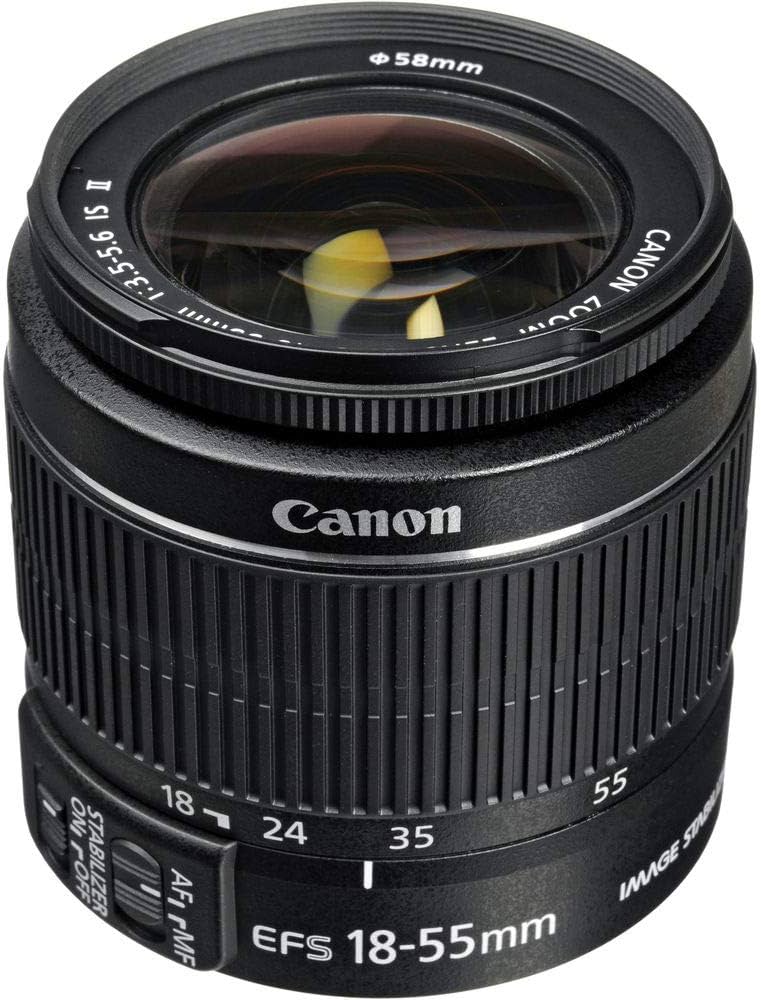 Canon EF-S 18-55mm f/3.5-5.6 is II SLR Lens White Box : Amazon.ca