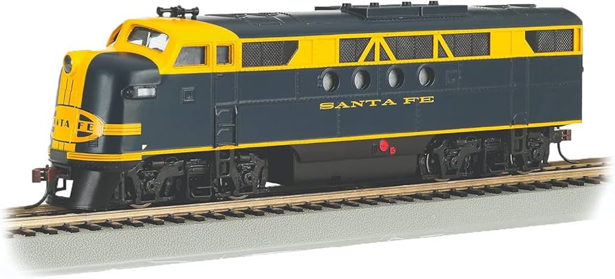 Amazon.com: Bachmann Trains - F7A DCC Ready Locomotive - Santa FE