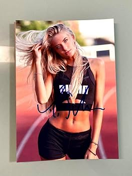 Amazon.co.jp: アリカ シュミット直筆サイン入り2Lサイズ写真‥ドイツの