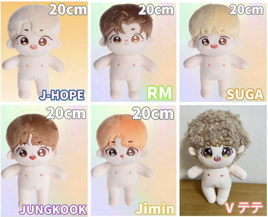 Amazon.co.jp: 残り3点 防弾少年団 JIMIN ジミン ヒョン ぬいぐるみ