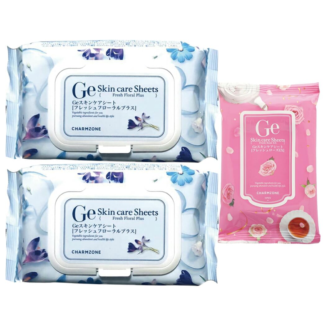 Amazon | チャームゾーン Geスキンケアシート フレッシュフローラル