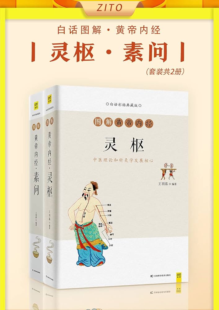 Amazon.com: 白话图解黄帝内经：灵枢+素问（全2册） (Chinese Edition