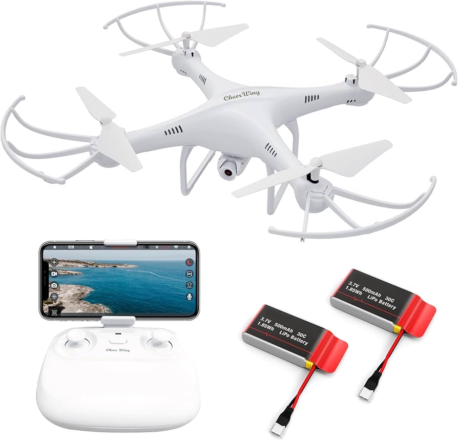 Amazon.com: Cheerwing CW4 RC Drone with 720P HD Camera for Adults