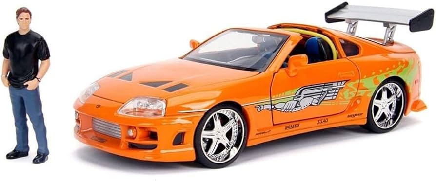 Amazon.com: Jada Fast & Furious Brian's 1995 Toyota Supra Diecast