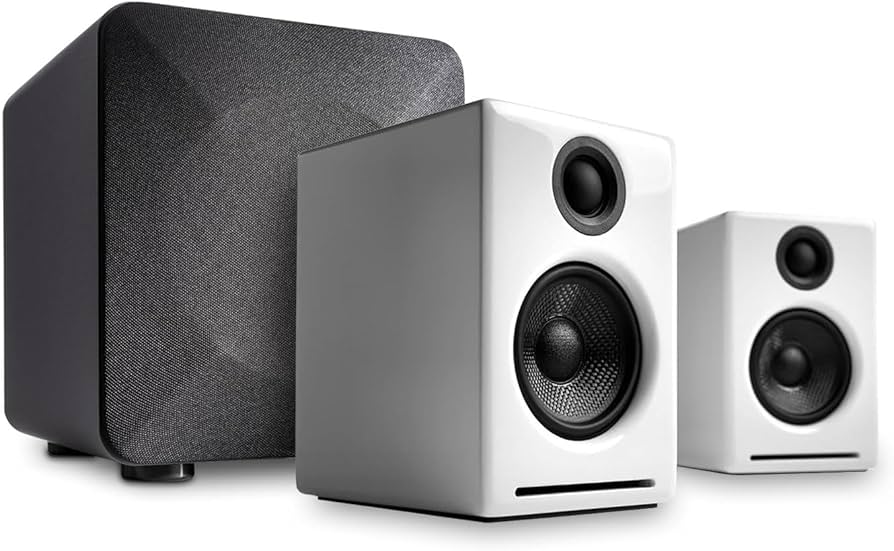 Amazon.com: Audioengine A2 White Pc Speakers for Desktop and S6