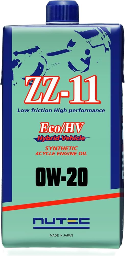 Amazon | ニューテック(NUTEC) エンジンオイル ZZ-11 0W-20 化学合成